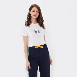 Pepe Jeans dámské bílé tričko Leila - XS (802)